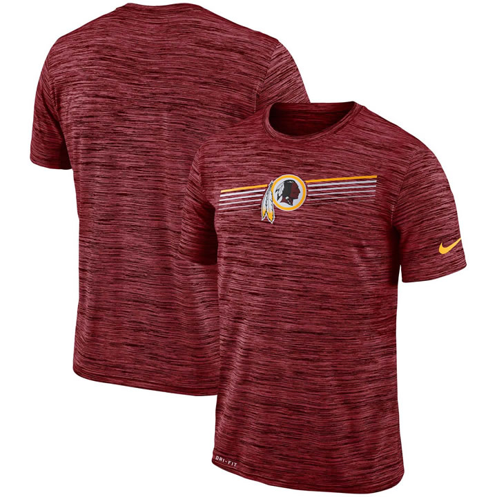 Washington Redskins Nike Sideline Velocity Performance T-Shirt Heathered Burgundy,We sell and wholesale Washington Redskins Nike Sideline Velocity Performance T-Shirt Heathered Burgundy on line form chian!